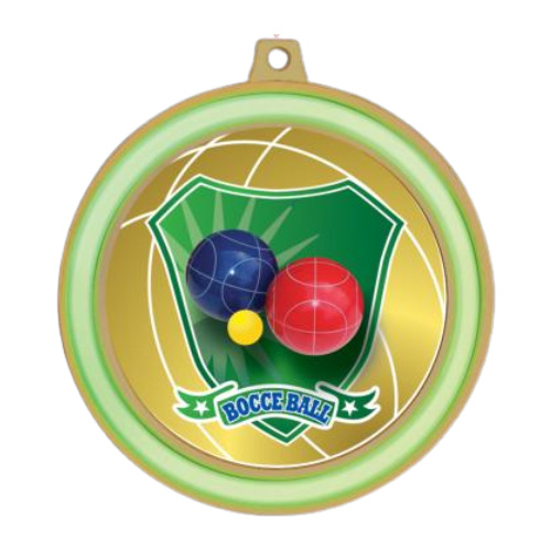 Bocce Ball Medal Glow In The Dark