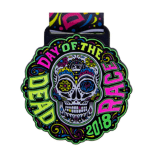Glow In The Dark Medal For Dead Day