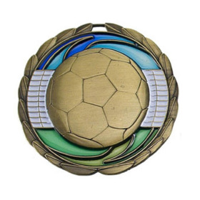 3D Soccer Participation Medals