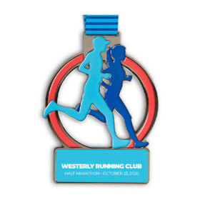 Custom Running Medals Westerly