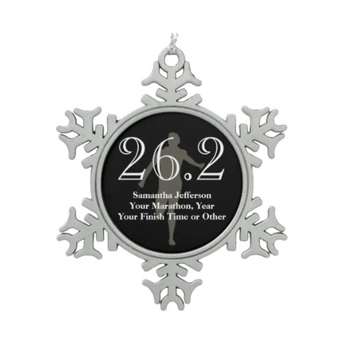 Snowflake Customized Marathon Medals
