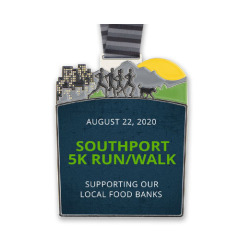 Southport 5k Run Medal
