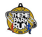 Theme Park Running Medal